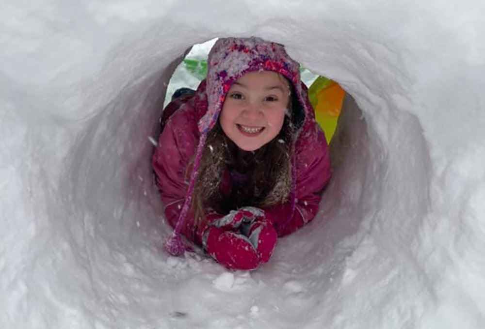 Jen Burke was one of the Wallkill Valley Times readers who responded to our call for snow day photos after this week’s storm dumped two feet on the valley.